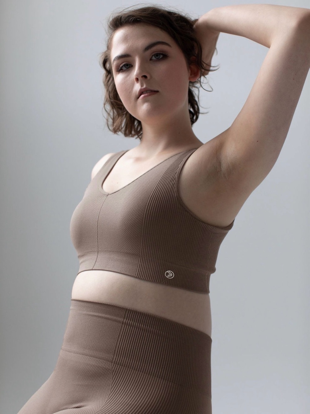 Savvi Ashtanga Seamless Ribbed Sports Bra XL